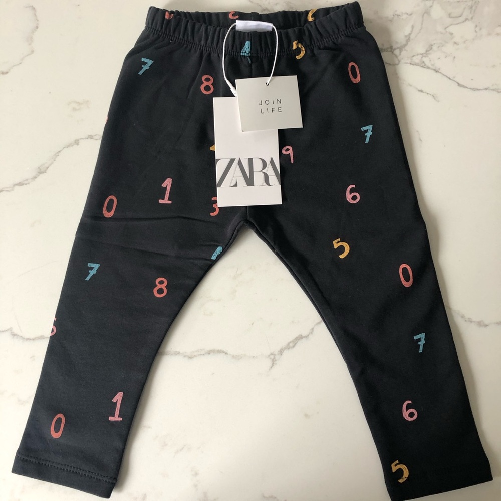 Zara girls 9-12 month leggings
